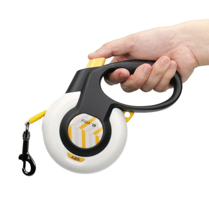 Fida Dog Leash, Autobrake Retractable Patented Design for Dog Pulling, 16 Ft Heavy Duty No Pull Pet Walking Leash for Large Medium Dogs. Tangle Free, One‑Hand Control